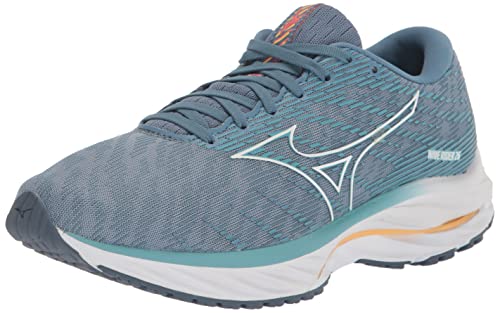 Mizuno Damen Wave Rider 26 Laufschuh, Mountain Spring-wht, 38.5 EU von Mizuno