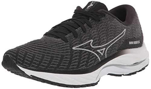 Mizuno Damen Wave Rider 26 Laufschuh, schwarz/weiß, 40 EU von Mizuno