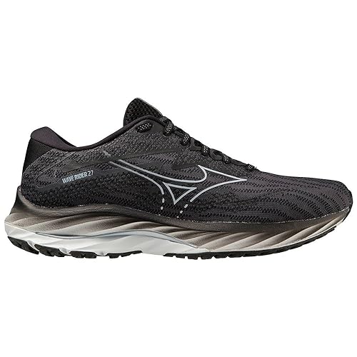 Mizuno Damen Wave Rider 27 Laufen, Ebenholz Screst Schwarz, 39 EU von Mizuno