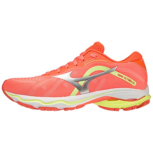 Mizuno Damen Wave Ultima 13 (W) Laufschuhe, Neolime/Silber/Neolime, 38.5 EU von Mizuno