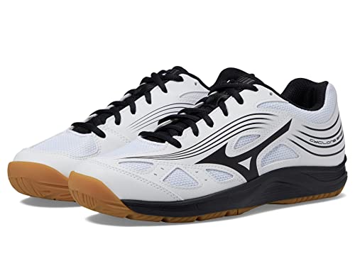 Mizuno Damen Zyklongeschwindigkeit 3 Volleyball-Schuh, weiß/schwarz, 36 EU von Mizuno