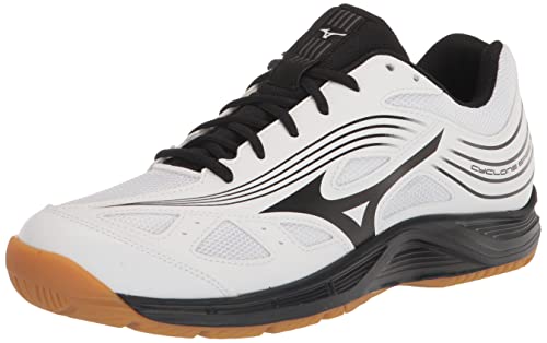 Mizuno Damen Zyklongeschwindigkeit 3 Volleyball-Schuh, weiß/schwarz, 38.5 EU von Mizuno