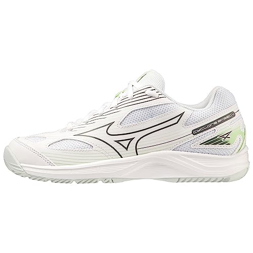 Mizuno Damen Zyklongeschwindigkeit 4 Volleyball, Whte Gridge Patinagreen, 38.5 EU von Mizuno