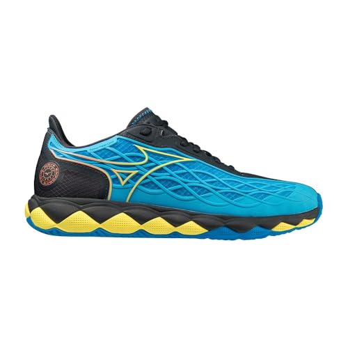 Mizuno Enforce Tour Mann Tennisschuhe Blau Gelb von Mizuno