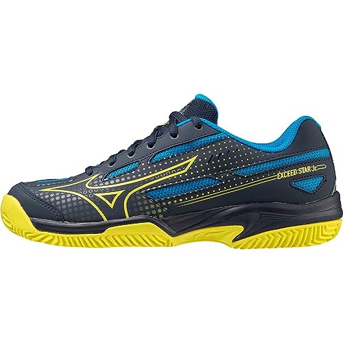 Mizuno Unisex Exceed Star Jr. CC Tennis, Dblue Bolt2nen Closonne, 38 EU von Mizuno