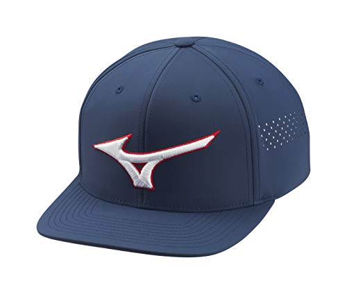 Mizuno Golf Tour Flat Snapback Hat von Mizuno