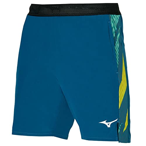 Mizuno Herren 20,3 cm Amplify Tennis Shorts, Marokkoblau, L von Mizuno