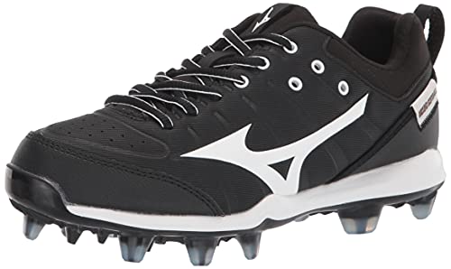 Mizuno Herren 320639.9000.17.1200 9-Spike Advanced Finch Elite 5 Damen Softball-Stollen aus TPU, schwarz/weiß von Mizuno