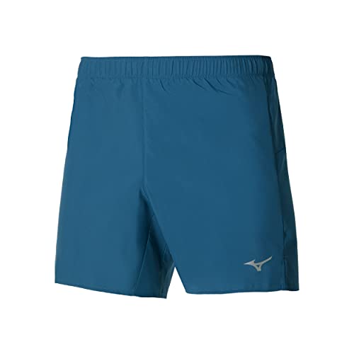 Mizuno Herren Core 5.5 Short, Blue Ashes, XL von Mizuno