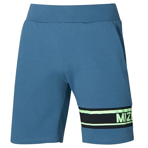 Mizuno Herren Graphic Half Pant Short, China-Blau, XL von Mizuno