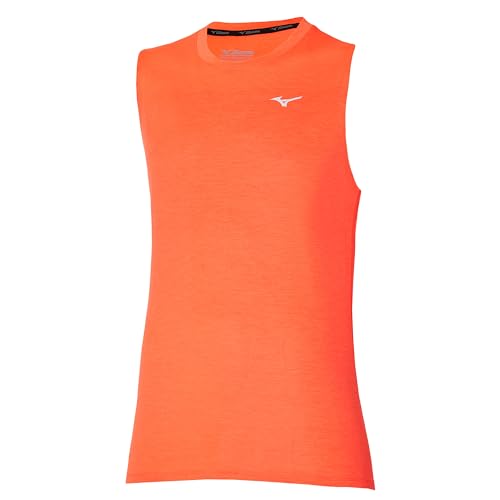 Mizuno Herren Impulse Core Sleeveless t-Shirt, Soleil, S von Mizuno