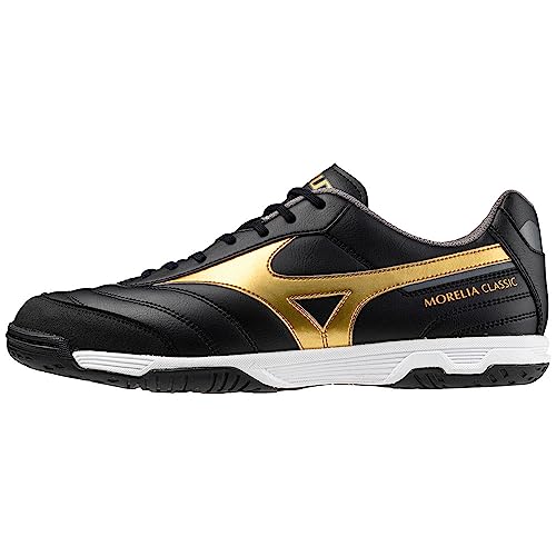 Mizuno Herren Indoor Football Trainers, Schwarz Gold Dark Shadow, 44 EU von Mizuno