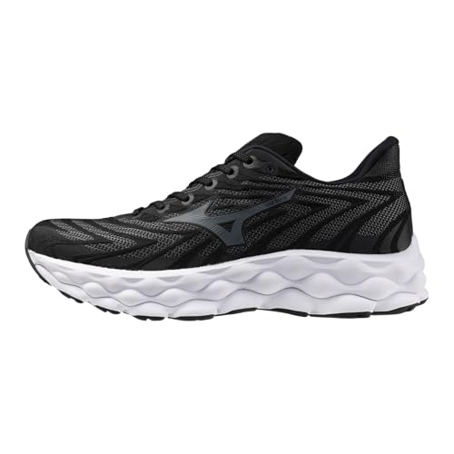 Mizuno Herren Men's Wave Sky 8 2e Running Shoe Laufschuh, Schwarz/Metallic-Grau, 45 EU Weit Mizuno Herren Men's Wave Sky 8 2e Running Shoe Laufschuh, Schwarz/Metallic-Grau, 45 EU Weit von Mizuno