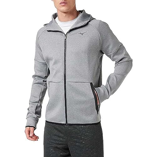 Mizuno Herren Rb Sweat Jacket Sweatshirt, grau, M von Mizuno