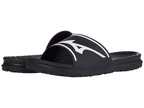 Mizuno Herren Relax Slide 2 Baseballschuh, Schwarz/Weiß, 42 EU von Mizuno