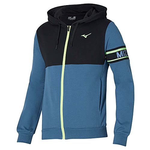 Mizuno Herren Sweat Jacket Sweatshirt, China-Blau, L von Mizuno