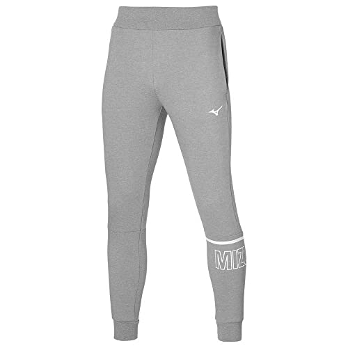 Mizuno Herren Sweathose Sweatpants, grau, L von Mizuno