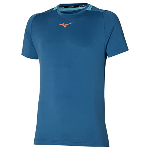 Mizuno Herren T-Shirt, Blaue Asche, L von Mizuno