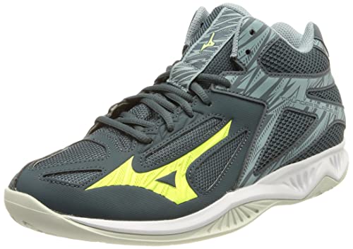 Mizuno Herren Thunder Blade 3 MID Volleyball-Schuh, Oblue Nlime Mistyblue, 37 EU von Mizuno