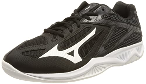 Mizuno Herren Thunder Blade 3 Sneaker, Schwarz Weiß Ebenholz, 38 EU von Mizuno