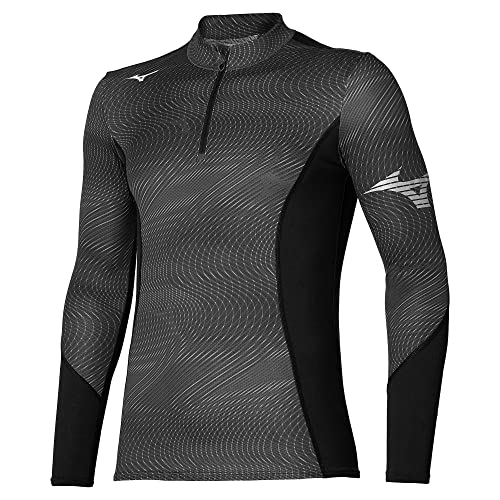 Mizuno Herren Virtual Body G3 H/Z Unterhemd, Black, M von Mizuno