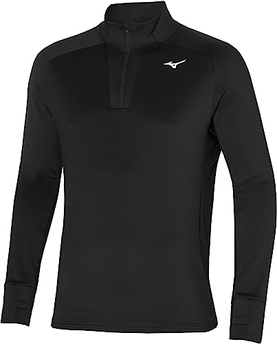 Mizuno Herren Warmalite Hz T-Shirt, Schwarz, L von Mizuno