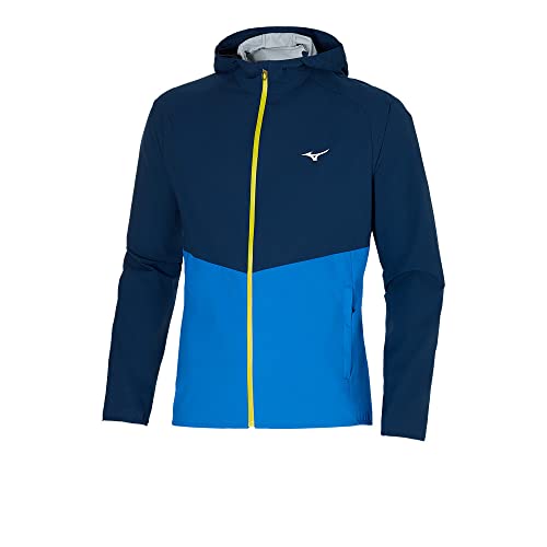 Mizuno Herren Waterproof 20k Er Jacket Jacke, Moonlit Ocean/Indigo Bunting, L von Mizuno