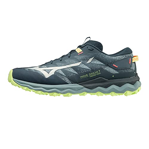 Mizuno Herren Wave Daichi 7 Traillaufschuh, Orionb Mistyb Neolime, 41 EU von Mizuno