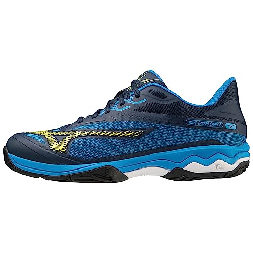 Mizuno Herren Wave Enforce Tour Ac Tennis, Dress Blues Bolt 2 Neon, 42.5 EU von Mizuno