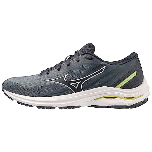 Mizuno Herren Wave Equate 7 Laufen, Sweather White Bolt2neon, 44 EU von Mizuno