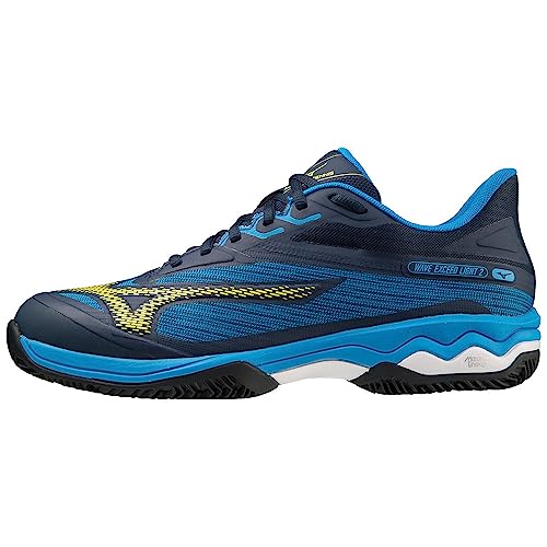 Mizuno Herren Wave Exceed Light 2 Tennis, Drsblue Blt2neon Closine, 40 EU von Mizuno