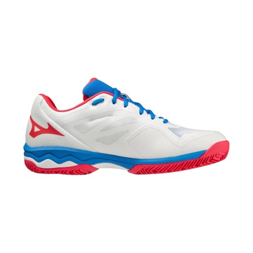 Mizuno Herren Wave Exceed Light Padel paddelschuhe, White Operared Peace Blue, 44 EU von Mizuno