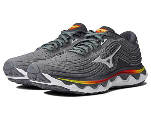 Mizuno Herren Wave Horizon 6 Sneaker, Ultimate Grau/Silber, 44 EU von Mizuno