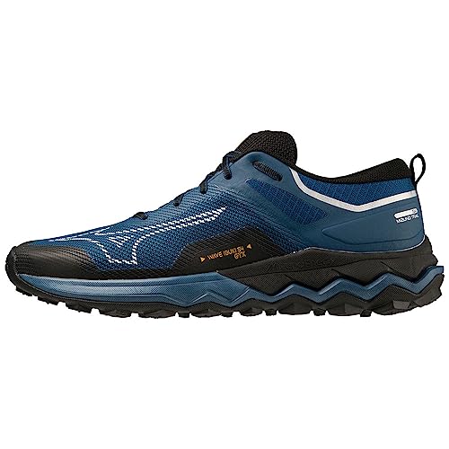 Mizuno Herren Wave Ibuki 4 GTX Laufen, Bopal Black Zinnia, 40.5 EU von Mizuno