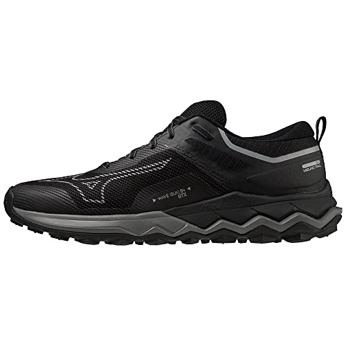 Mizuno Herren Wave Ibuki 4 GTX Traillaufschuh, Black/Metallic Gray/Dark Shadow, 40 EU von Mizuno