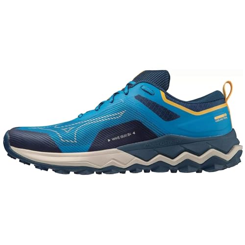 Mizuno Herren Wave Ibuki 4 Straßen-Laufschuh, Cloisonne Blue Opal Moonstruck, 41 EU von Mizuno