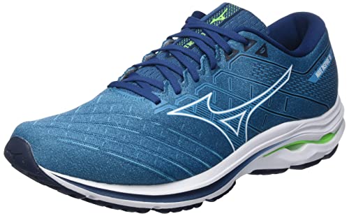 Mizuno Herren Wave Inspire 18 Laufschuh, Moroccanb Wht Gibraltars, 42 EU von Mizuno