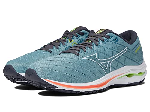 Mizuno Herren Wave Inspire 18 Laufschuh, Rauchblau-Weiß, 48.5 EU von Mizuno