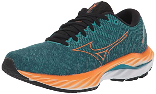 Mizuno Herren Wave Inspire 19, Ink Blue/Bird of Paradise, 10 von Mizuno