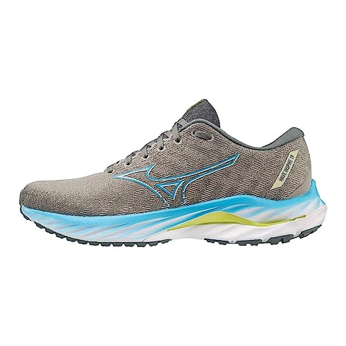 Mizuno Herren Welle Inspire 19 Laufen, Ggray Jblue Bolt2neon, 44 EU von Mizuno