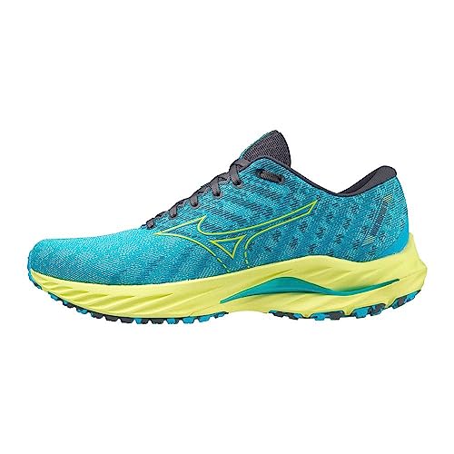 Mizuno Herren Wave Inspire 19 Laufen, Jblue Bolt2neon Leuchtmittel, 41 EU von Mizuno