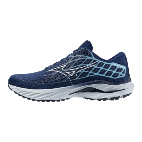 Mizuno Herren Wave Inspire 20 Laufschuh, Estate Blau-Weiß von Mizuno
