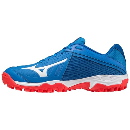 Mizuno Herren Wave Lynx Feldhockey-Schuh, Sky Captain/Silver/Violet Blue, 46 EU von Mizuno