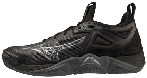 Mizuno Herren Wave Momentum 3 Volleyballschuh, schwarz grau, 16 UK Mizuno Herren Wave Momentum 3 Volleyballschuh, schwarz grau, 16 UK von Mizuno