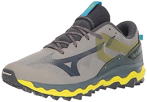 Mizuno Herren Wave Mujin 9 Running Shoe, Ghost Grey-Ombre Blue, 10.5 von Mizuno