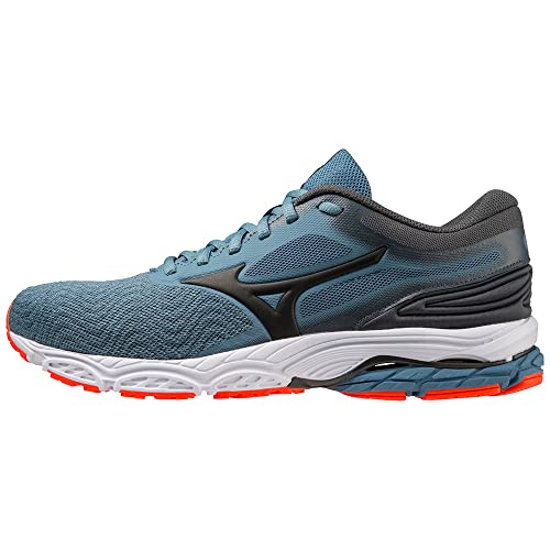 Mizuno Herren Wave PRODIGY 4 Sneaker, Provincial Blue/Black/Soleil, 45 EU von Mizuno