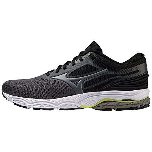 Mizuno Herren Wave PRODIGY 4 Sneaker, Quiet Shade/Metallic Gray/Blazing Yellow, 40 EU von Mizuno