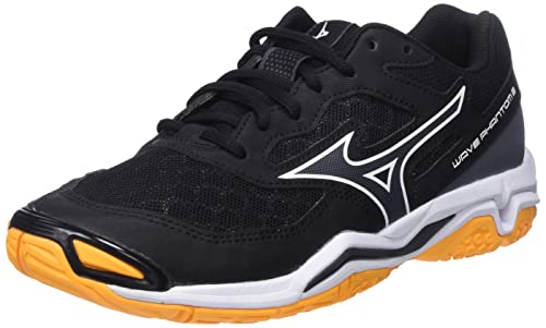 Mizuno Herren Wave Phantom 3 Sneaker, Schwarz-weißes Zinnien, 40 EU von Mizuno