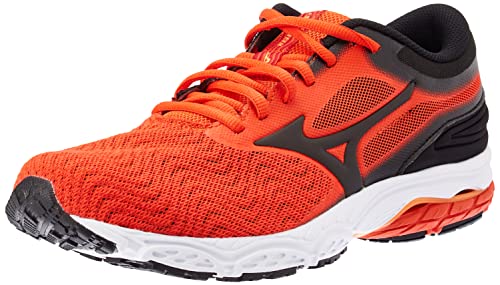 Mizuno Herren Wave Prodigy 4 Sneaker, Chtomato Blk Tangorange, 43 EU von Mizuno