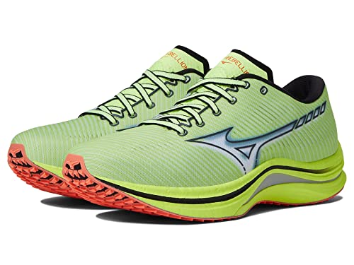 Mizuno Herren Wave Rebellion Sneaker, Neo Lime, 41 EU von Mizuno